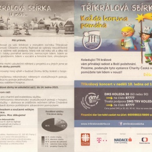 Tříkrálová sbírka 2021