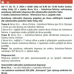 Změny v dopravě 