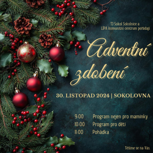 Adventní zdobení 2024 