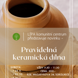 Pravidelná keramická dílna 