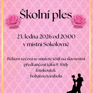 Školní ples Sokolnice