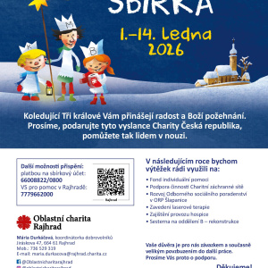 Tříkrálová sbírka 2026