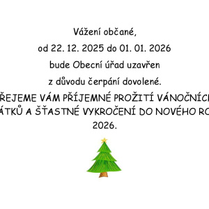 Uzavření Obecního úřadu