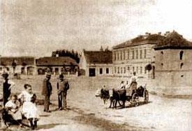 Sokolnická náves 1898